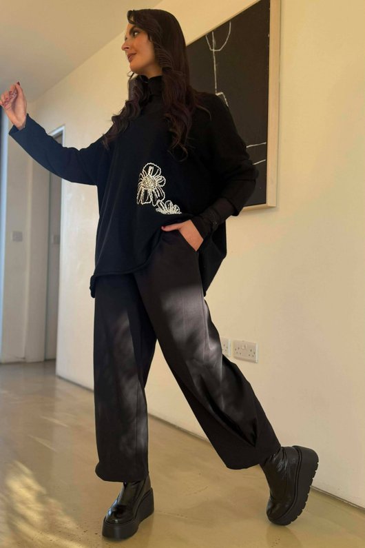 Carnaby Box Knit Black /13 =